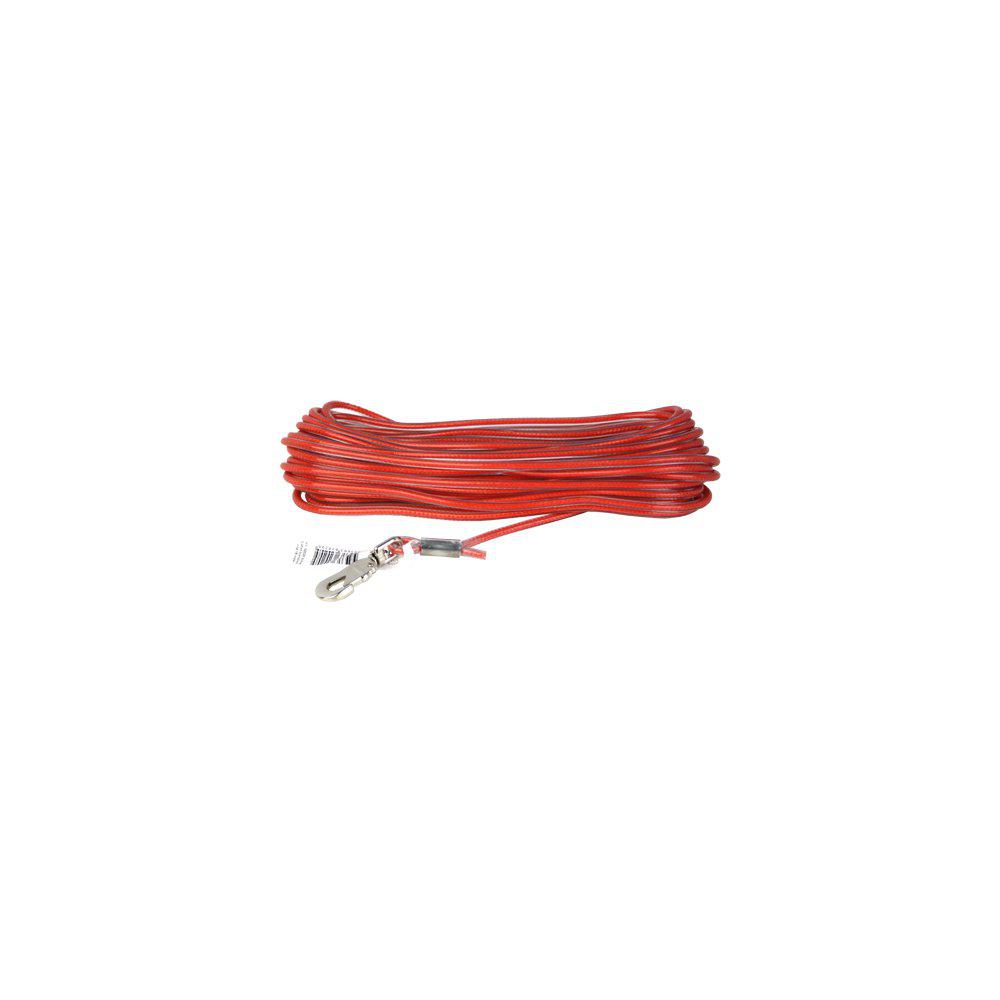Alac Sporline transparent/rød 6mm./10m.