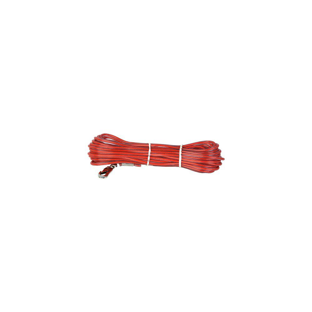 Alac Sporline transparent/rød 6mm./10m.