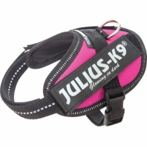Julius K9 IDC sele, flere størrelser i mørk pink