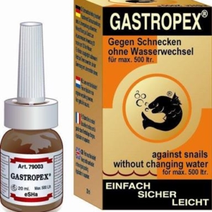 ESHA Gastropex 10 ml. til bekæmpelse af snegle i dit akvarie.