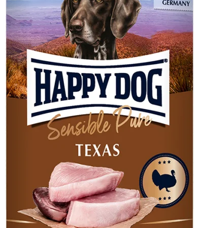 Happy Dog Texas sensible pure vådfoder med Kalkun 400 g.