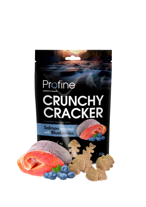 Profine Crunchy Cracker med Laks & blåbær