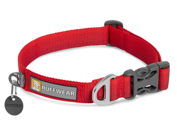 Ruffwear Front Range halsbånd rød.