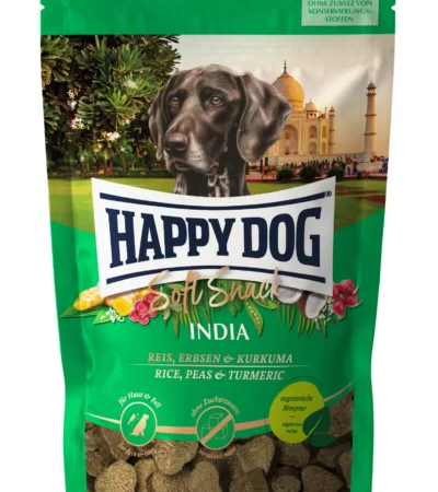 Happy Dog soft snack India, vegetarisk godbid 100 g.