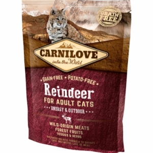 Carnilove Reindeer for Adult cats Energy & outdoor