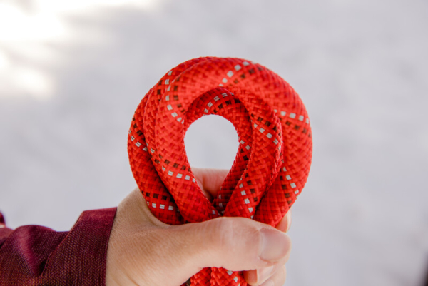 Ruffwear Just-a-Cinch™ line Red Sumac one size