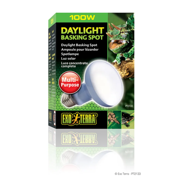 Exoterra Basking Spot varmepære grøn 100W R25 E27
