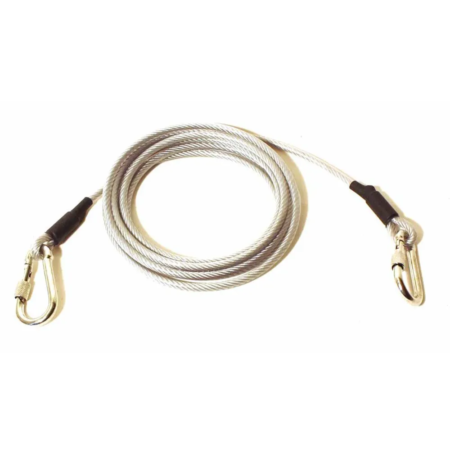 Alac wire til tøjrepæl, 6 mm./3 meter