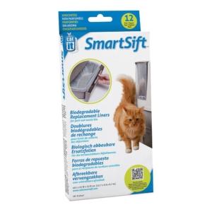 Cat It udskiftelig pose til Smart Sift kattebakke, 40 X 25 X 22cm. 12 stk.