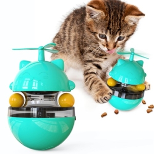 Companion pet tumbler helicopter