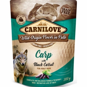 Carnilove pouch pate carp with black carrots