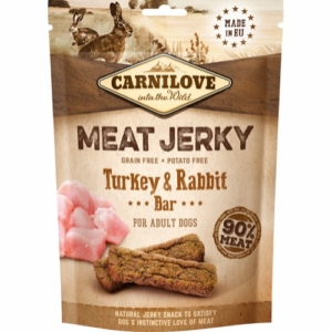 Carnilove jerky turkey & rabbit bar