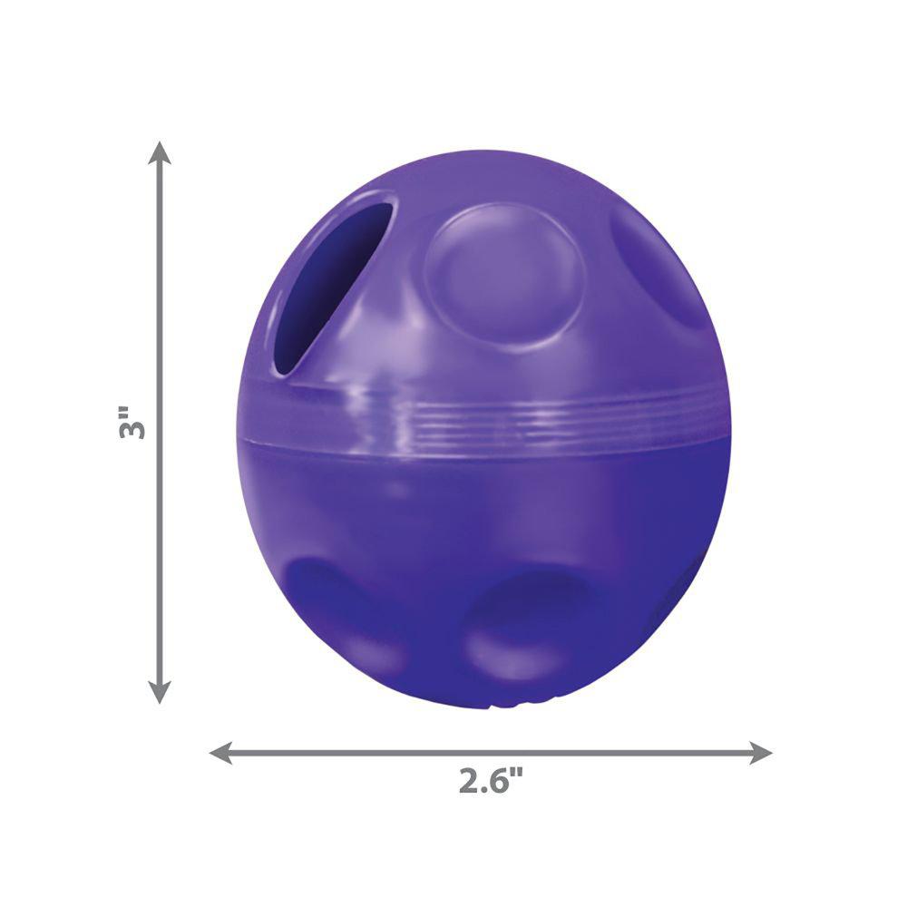 Kong cat treat dispensing ball 7,5x6,5x6,5 cm.