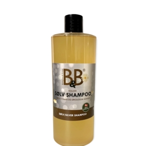 B&B sølv shampoo.