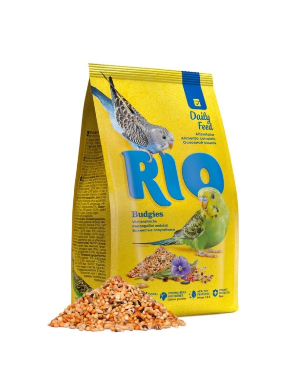 Rio Undulat foder 500 gram.