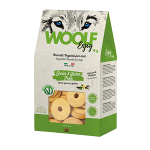 Woolf enjoy biscuits grain free vanilla 400 g.