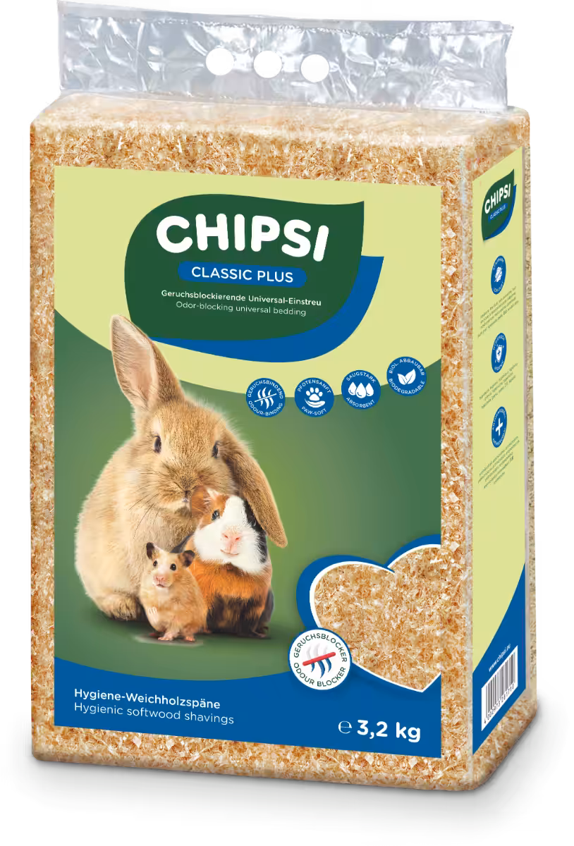 Chipsi Classic Spåner Plus 60 L.