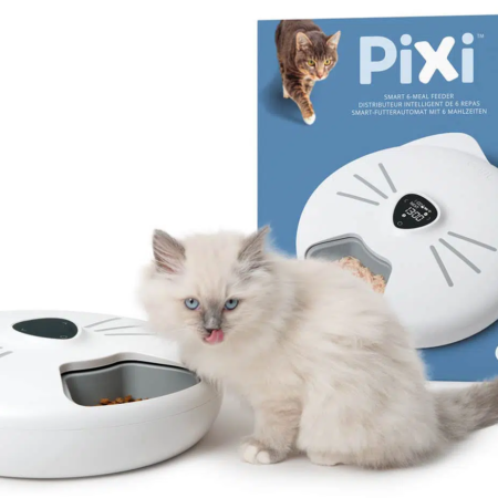 Catit pixi smart 6-meal feeder.