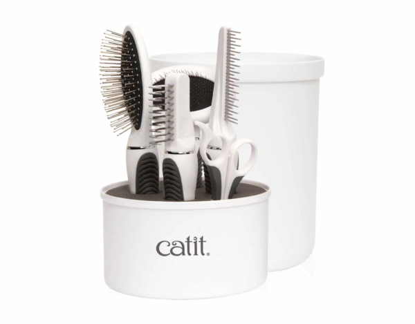 Catit longhair grooming kit.