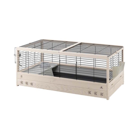 Ferplast arena 120 kaninbur i træ.