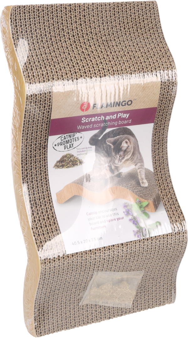 Flamingo Kradsebølge Mawimbi med catnip