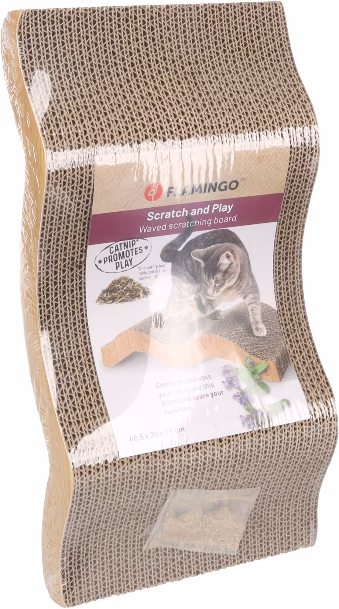 Flamingo Kradsebølge Mawimbi med catnip