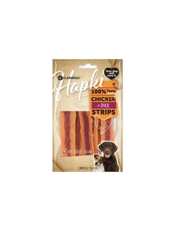 Flamingo Hapki kylling & ande slices 85 g.