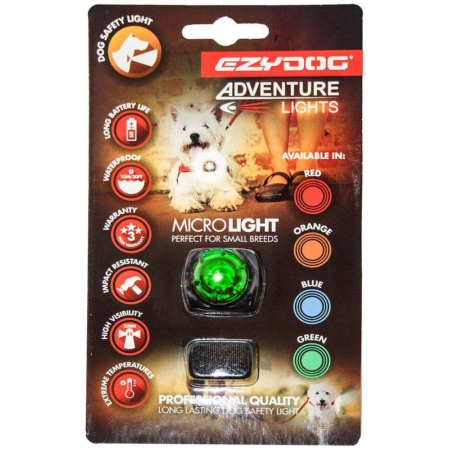 Ezydog adventure microlight grøn
