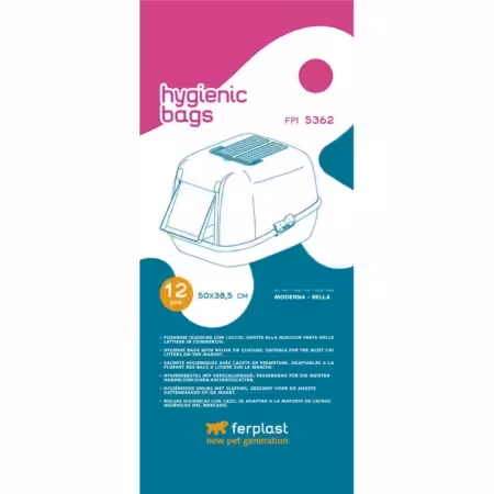 Ferplast pose til kattetoilet Fpi 5362 50x38,5 cm.