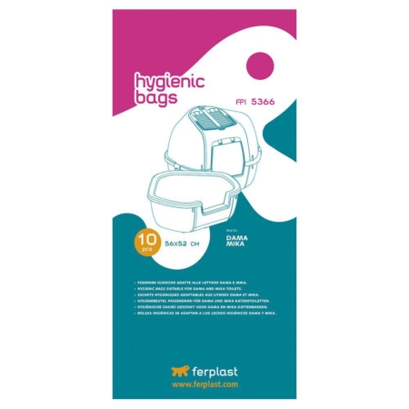 Ferplast pose til kattetoilet Fpi 5366 56x52 cm.