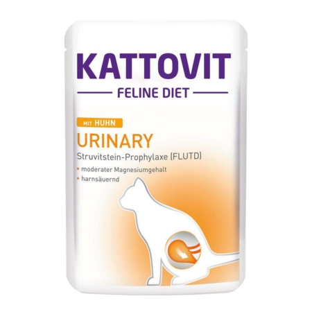 Kattovit feline diet urinary kylling 85 g.