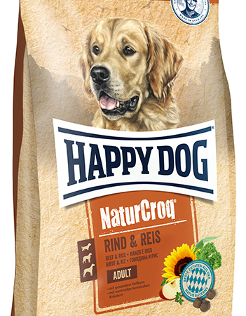 Happy Dog Premium NaturCroq Rind & Reis