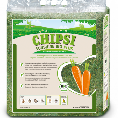 Chipsi sunshine bio + carrot hø
