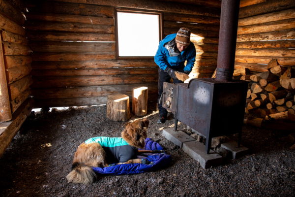 Ruffwear highlands™ sleeping bag.