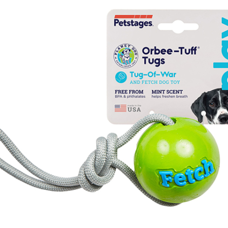 Planet Dog fetch bold grøn