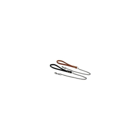 Alac kæde line med læderhåndtag 2 mm./70 cm.