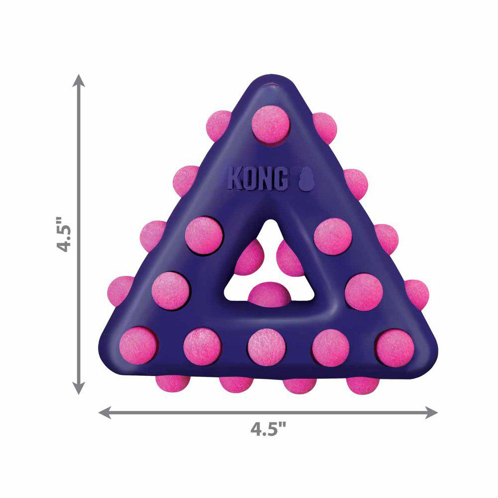 Kong Dotz Triangle Small 3x11,5x11,5 cm.