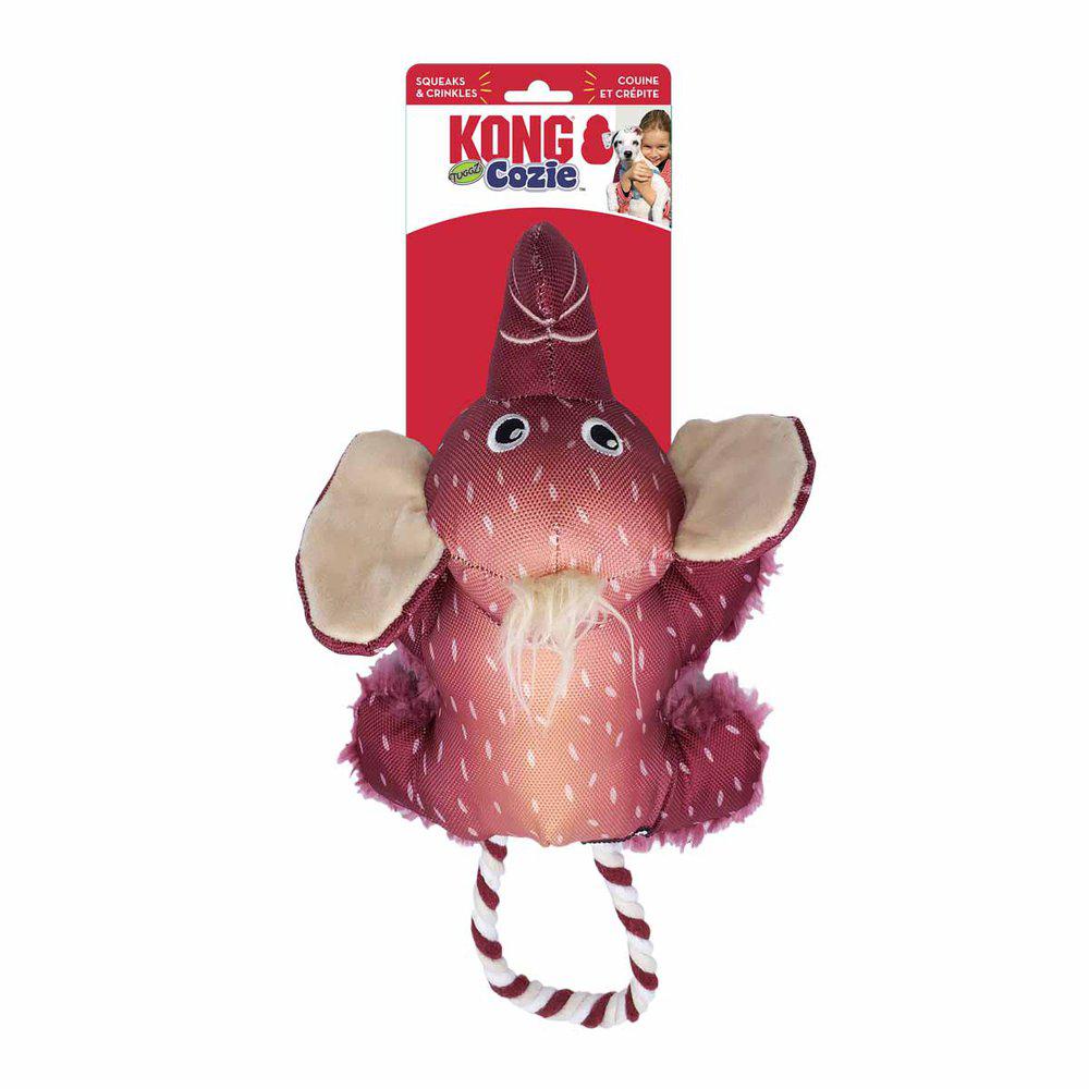 Kong cozie Tuggz elephant M/L 35,5x21x13 cm.