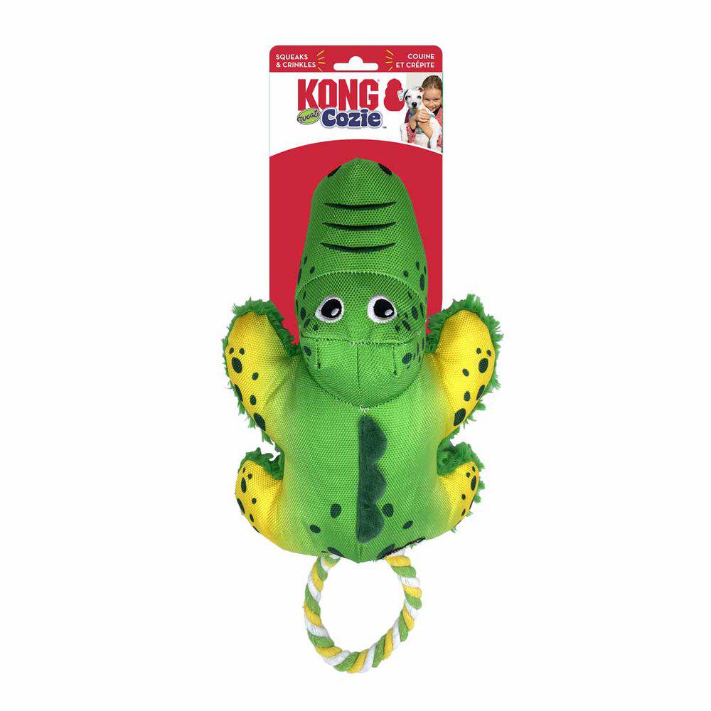 Kong cozie Tuggz aligator M/L