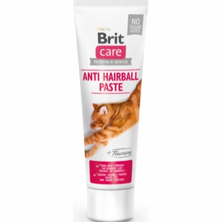 Brit Care Cat funktionel pasta anti-hårbolle med taurin.