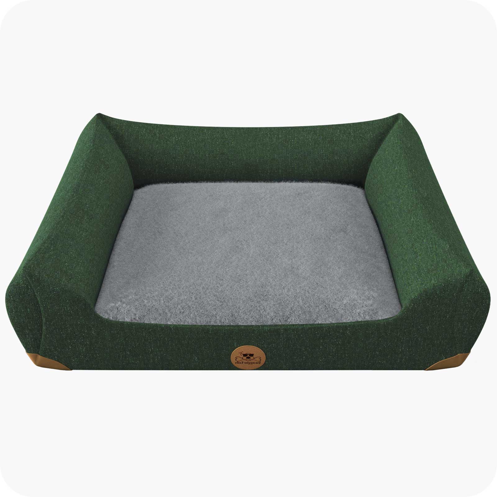 Swaggin Tails Sömnig seng forest green 117x82 cm. - Billede 2
