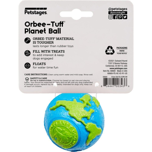 Outward hound planet dog orbee-tuff planet ball