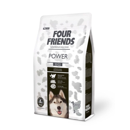 Four Friends power hundefoder.