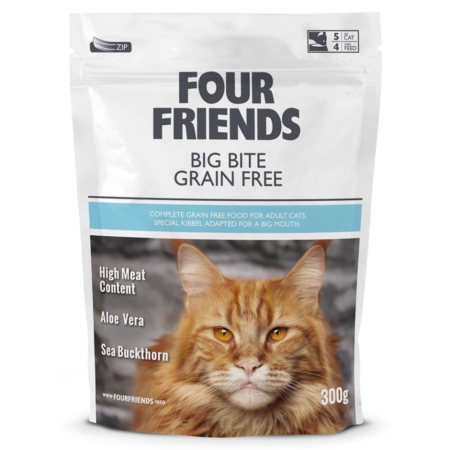 Four Friends big bite kattefoder
