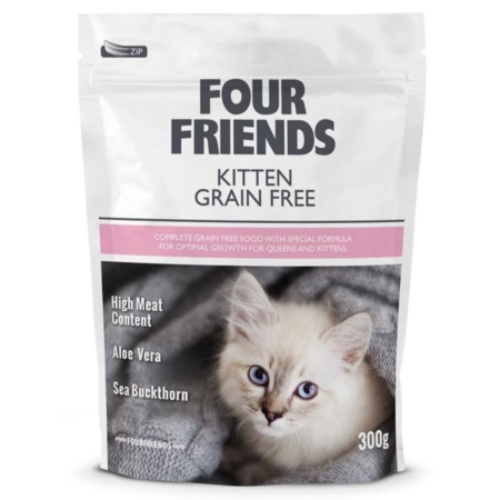 Four Friends foder til killinger og gravide katte