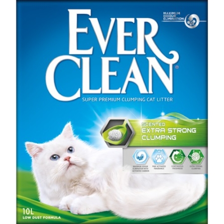 Ever Clean Extra strenght scented kattegrus 10 L.
