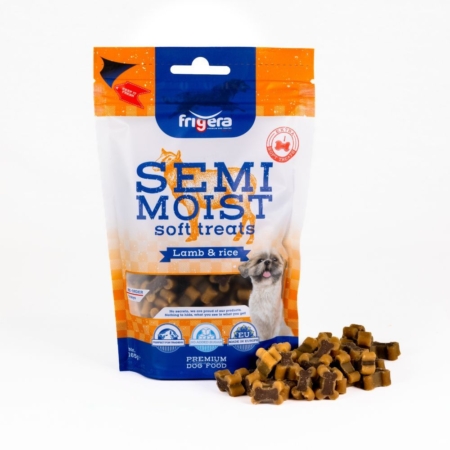 Frigera Semi-Moist Soft lam & ris 165 g.
