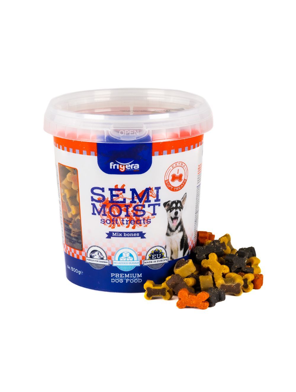 Frigera Semi-Moist Soft Mix Bones 500 g.
