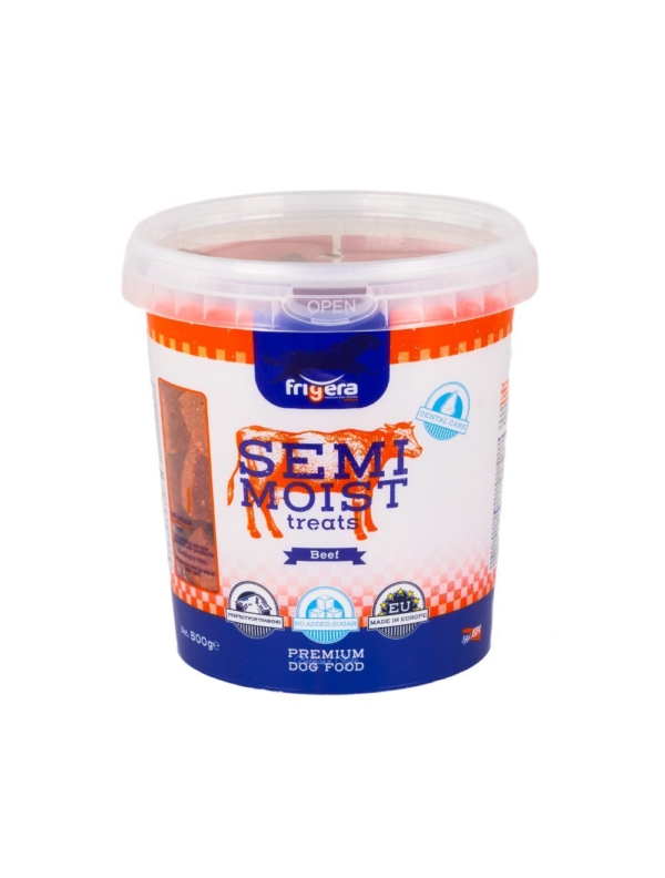 Frigera Semi-Moist treats okse 500 g.