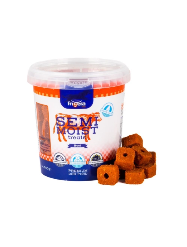 Frigera Semi-Moist treats okse 500 g.